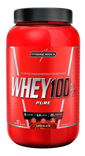 Whey Protein 100% Pure 907gr - Integral Médica