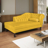 Diva Recamier Dora 185cm Lado Esquerdo Corano Amarelo Ea