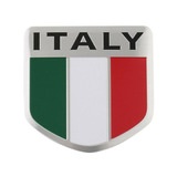 Emblemas Bandeira Itália Adesivo Alumínio 5x5cm