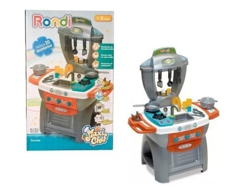 Cocina Maxi Chef Con Agua, Sonido Y Accesorios Rondi - Lanús