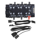 Interfaz P/ Coolers Microtraders 12v 4pin Pwm & 5v 3pin Argb