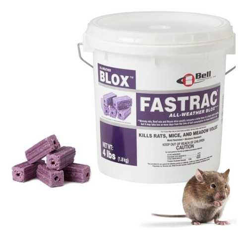 Fastrac Blox, Rodenticidas, Control De Roedores, Ratas