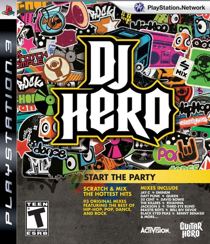 Dj Hero Ps3 Entrega Inmediata