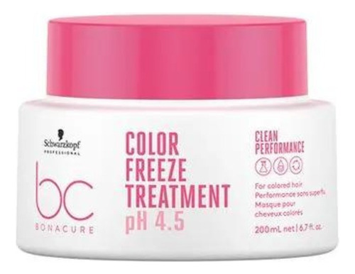 Bc Color Freeze Ph 4.5 Tratamiento Mantención Color 200ml