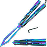 Navaja Mariposa Sin Filo Tornasol Cuchillo Csgo Multicolor