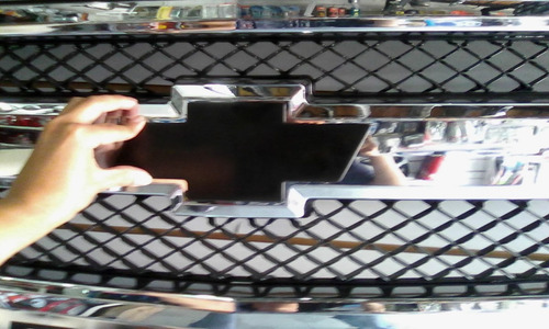 Emblema Parrilla Chevrolet Silverado Cheyene Fibra 26,5x10cm Foto 8