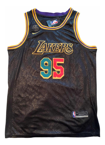 Playera De Basquetbol Jersey Lakers Edición Especial Xl