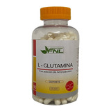 L- Glutamina Deporte 1000 Mg - 180 Cáps Aminoácidos Fnl