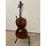 Violoncelo Eagle Ce300 4/4 Tampo Maciço Cello - Usado