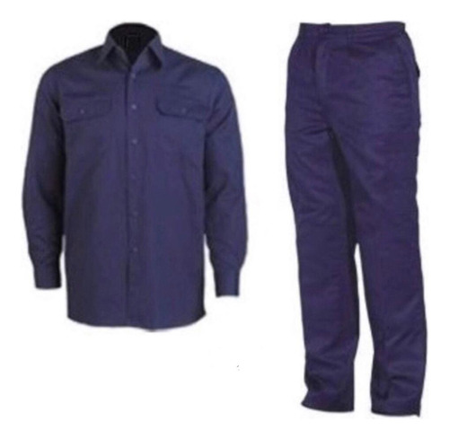 Conjunto Camisa Y Pantalón De Trabajo Ombu T.50 Al 54