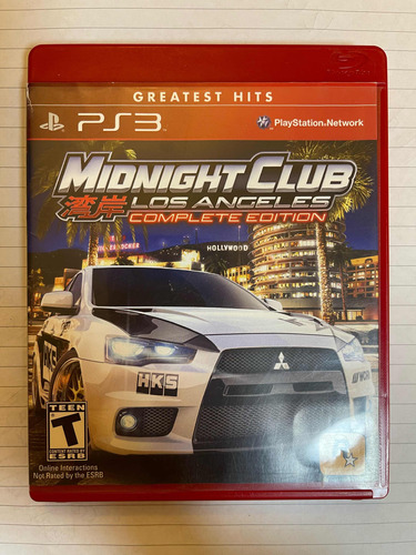 Juego Play 3 Midnight Club. Los Ángeles, Complete Edición 