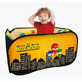 Piscina Infantil Quadrada Com 100 Bolinhas Os Maskarados