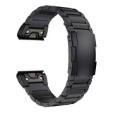 Malla De Metal Garmin Fenix 6x/5x Plus, Negra 