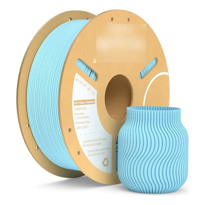 Filamento 3d Pla Mate 1.75mm X 1kg Elegoo Color AZUL HIELO | MercadoLibre