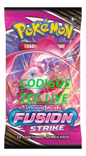 100 Codigos Sobres Golpe Fusion Pokémon Online Tcg Live