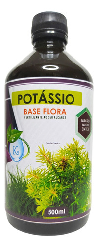 Fertilizante Potássio Base Flora P/ Aquário Plantado 500ml