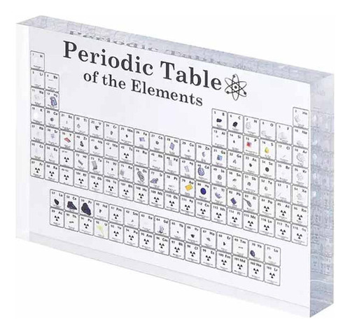 Tabla Periódica Con Cápsulas De Elementos Químicos