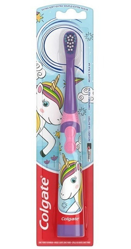 Colgate Cepillo De Dientes Eléctrico Extra Suave, Unicornio