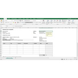 Excel Estado De Cuenta Facturación (simple)