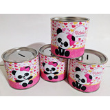 Alcancías Souvenirs Personalizadas - Panda (15 Unid)