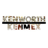 Emblema Kenworth / Kenmex Plástico Cromado
