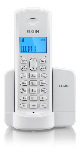 Telefone Elgin Tsf 8001 Sem Fio - Cor Branco