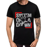 Camiseta Masculina Banda Rock Roll System Of A Down