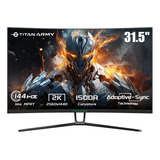 Titanmonitor Curvo Para Juegos De 32, Monitor 2k P 144hz, 1.