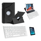 Capa/teclado/pel Para iPad 7a E 8a Geração 10.2 Preto
