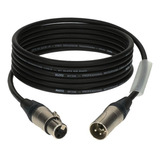 Cable Microfono Xlr Xlr 3 Metros (envio Gratis) Stagelab