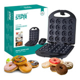 Maquina Para 16 Mini Donas Donuts Rosquillas Antiadherente 