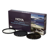 Filtro Digital P/lente Kit Hoya 58mm Ndx8/hmc Uv +funda