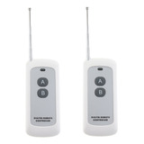 2x Dc12v 433mhz 10a 1 Ch Rf Transmisor De Interruptor De