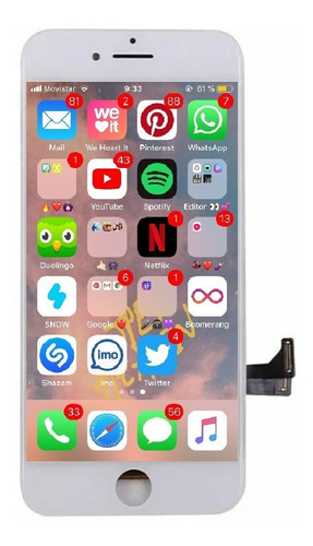 Pantalla Compatible Con iPhone 8plus 