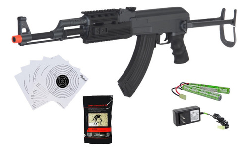 Rifle Asalto Ak 47 Bbs 6mm Airsoft Electrica Automatico Xt C