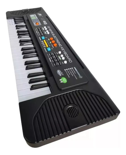 Organeta Piano Teclado Eléctrico Micrófono 8 Tonos Portatil