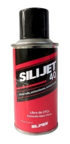 Silijet 40 Limpiador Y Lubricante- Antioxidante