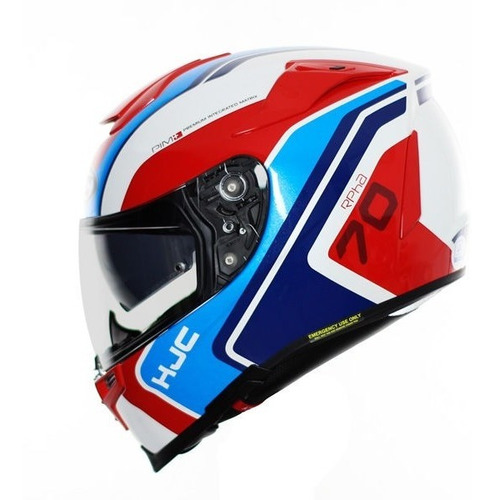 Capacete Moto Hjc Rpha 70 + Pinlock® Par Luvas Couro Brinde