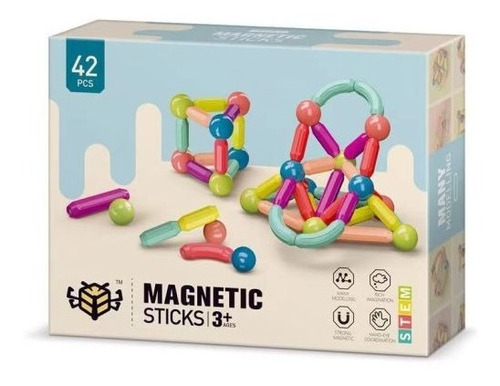 Magnetic Sticks 42 Pcs
