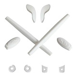 Kit De Borrachas Para Óculos Oakley Juliet - Branco