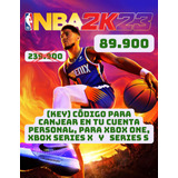 Nba 2k 23 Xbox One, Xbox Series X Y Series S Código