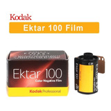 1 Rolo Kodak Ektar 100 Núcleos 35 Mm Negativo Filme 36 Expos