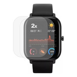 2 Películas Protetora Para Xiaomi Amazfit Gts 2 Anti Riscos