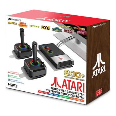 Consola Atari My Arcade Retro Con Mas De 200 Juegos | Meses sin interés