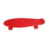 Patineta Skate Tipo Penny Tabla Long Board Roja