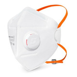 Respirador Blanco Con Valvula N95 X 10und Insafe 1020v