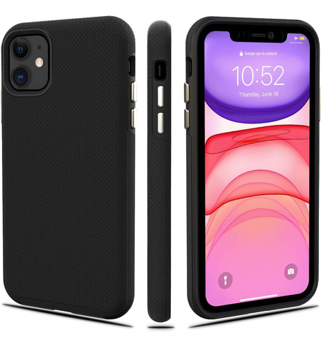 Cellever Funda P/ iPhone 11 6.1 Doble Protección Pantalla