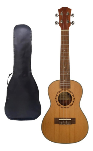 Ukulele Concierto Solar Abeto Y Sapele Con Funda So-06-c