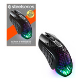 Mouse Steelseries Aerox 9 Wireless Color Negro
