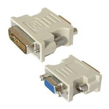 Kit 10 Adaptador Dvi 24+5 Pinos Macho P Vga 15 Pinos Femea